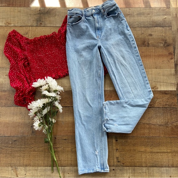 Abercrombie & Fitch The 90's Straight Ultra High Rise - Picture 3 of 10